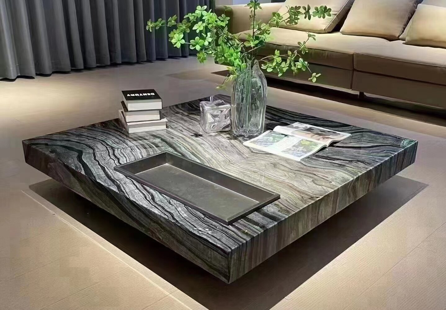 Lotus Green Marble Slabs
