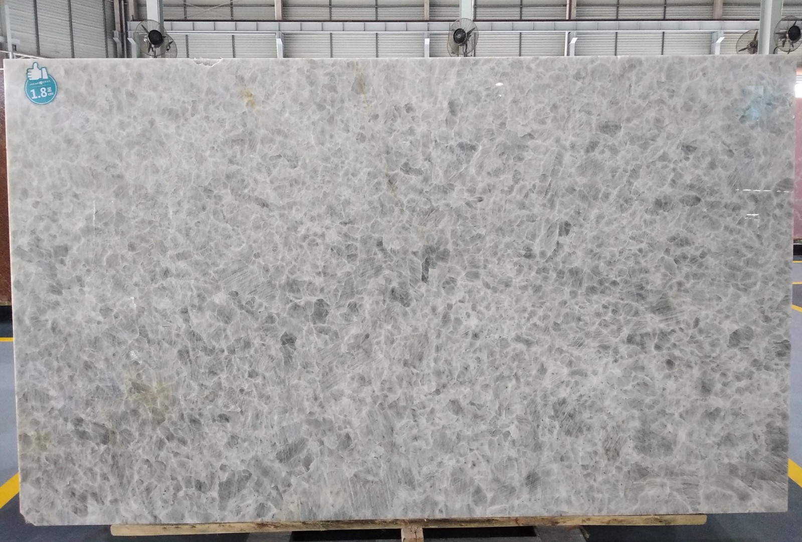 ice blue onyx slab