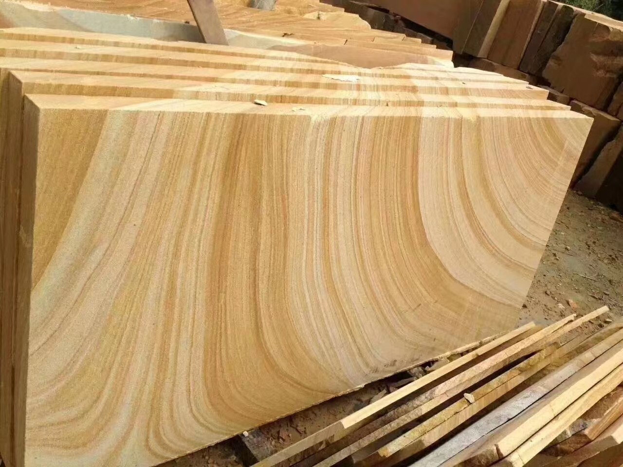 landscape sandstone tiles