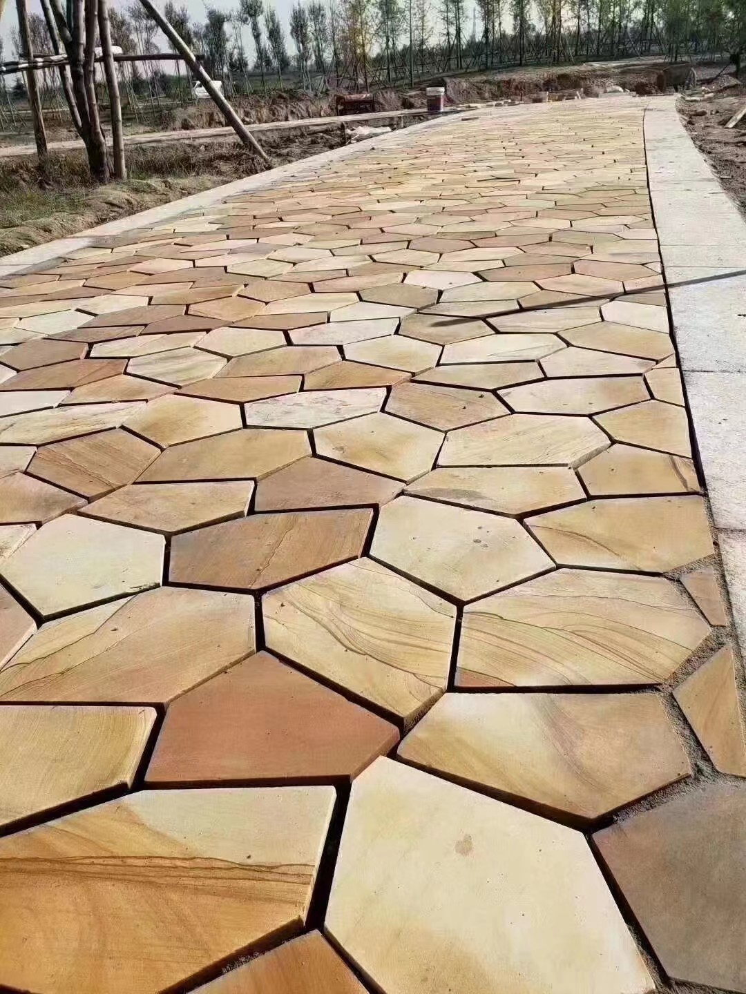 landscape sandstone tiles