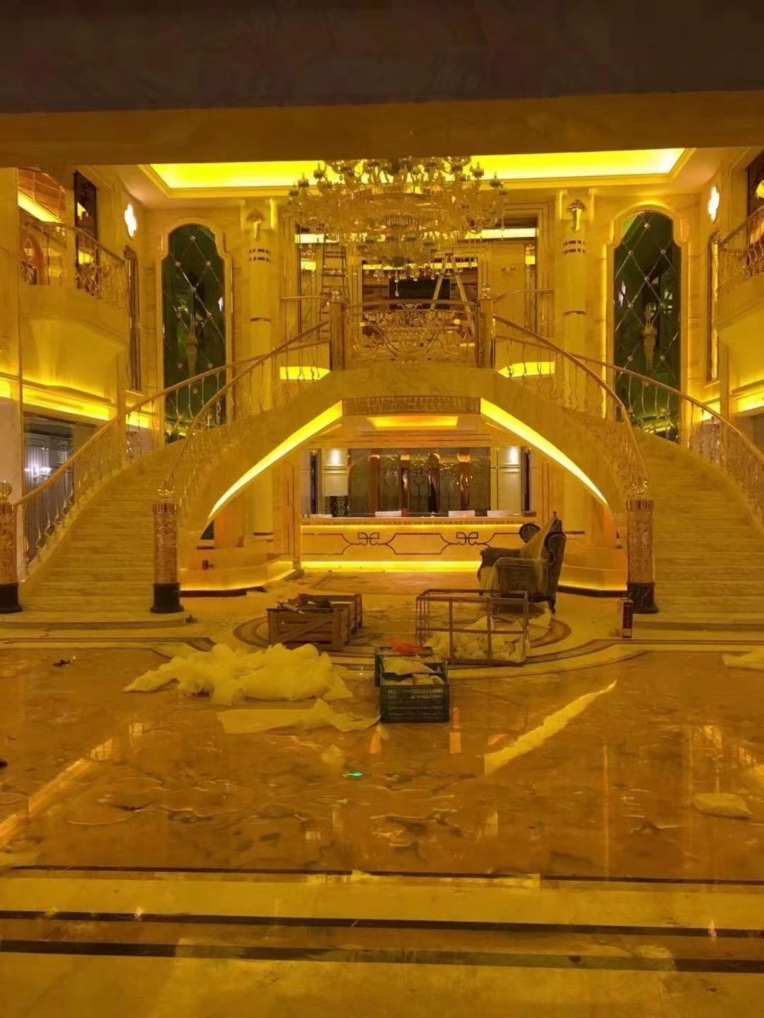 orange onyx marble