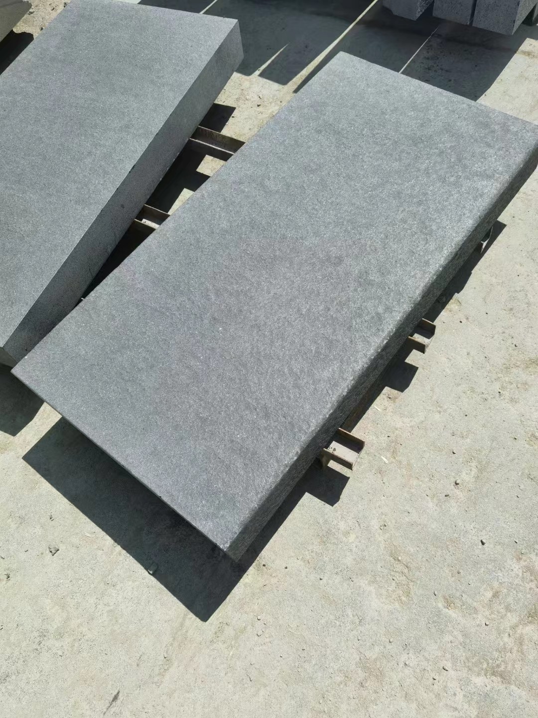 black basalt stone
