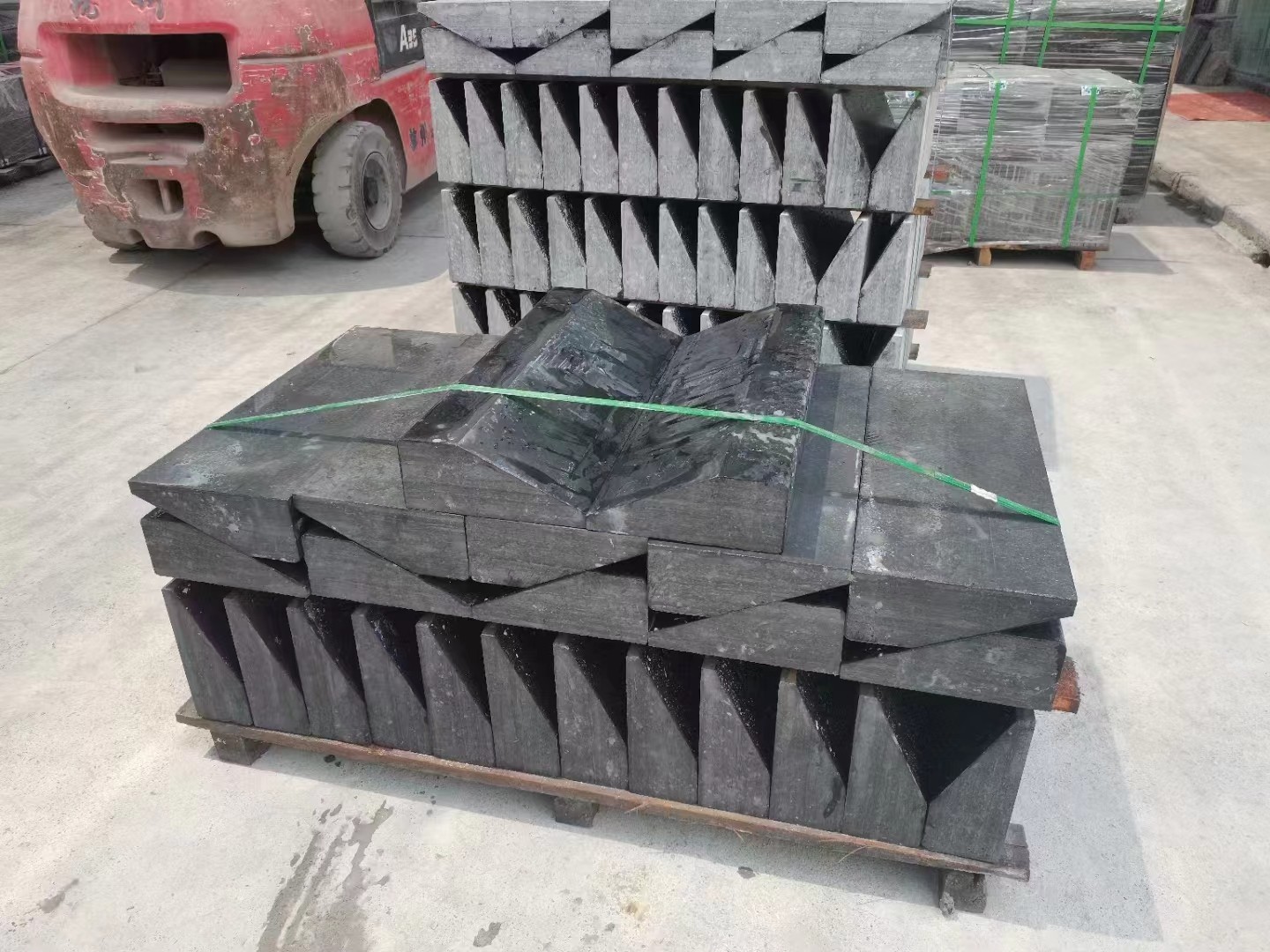 black basalt stone