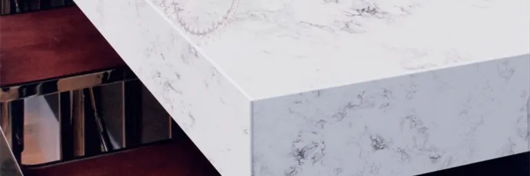 Luna Grey Quartz Slab