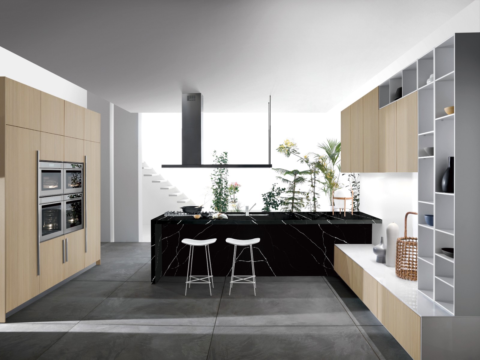 matte black quartz countertops