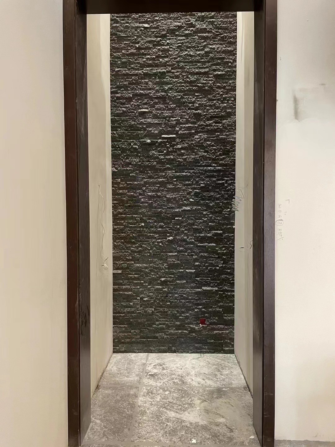 slate flooring