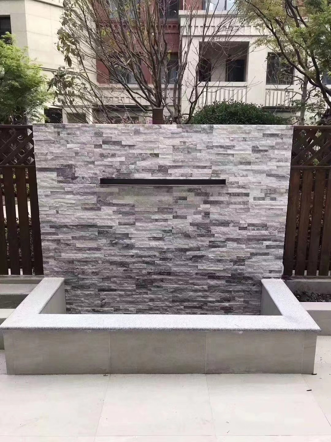 slate flooring