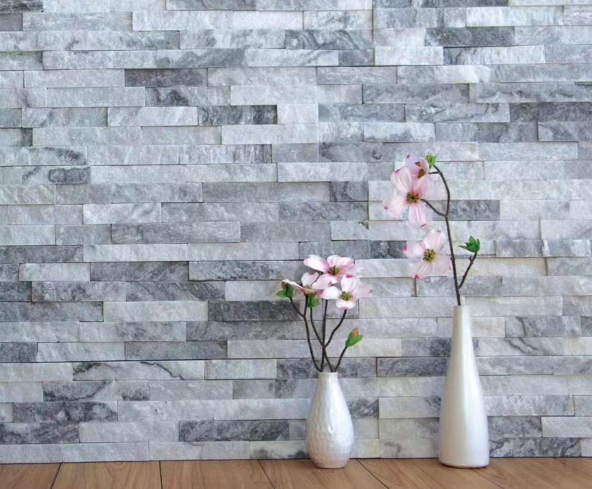 Grey quartz stone