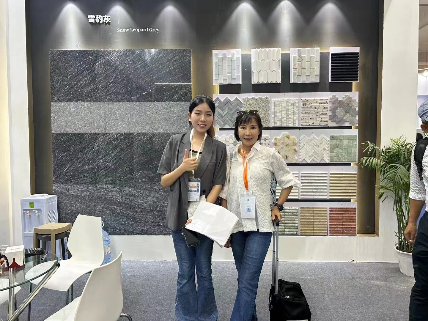 Padang Crystal Light Grey Granite G603 Slab