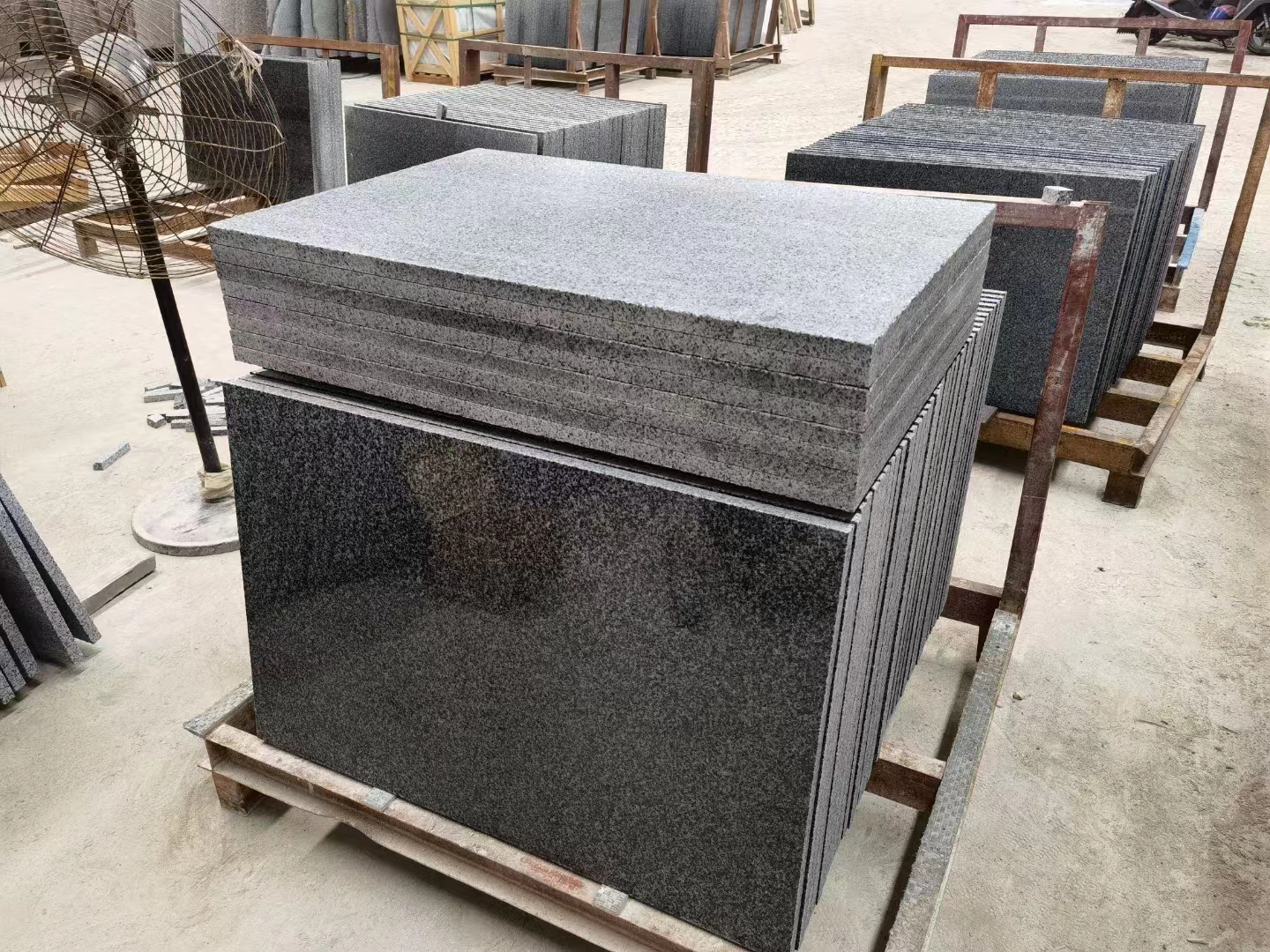 Nieuwe Onda Grey Hainan G654 granieten plaat