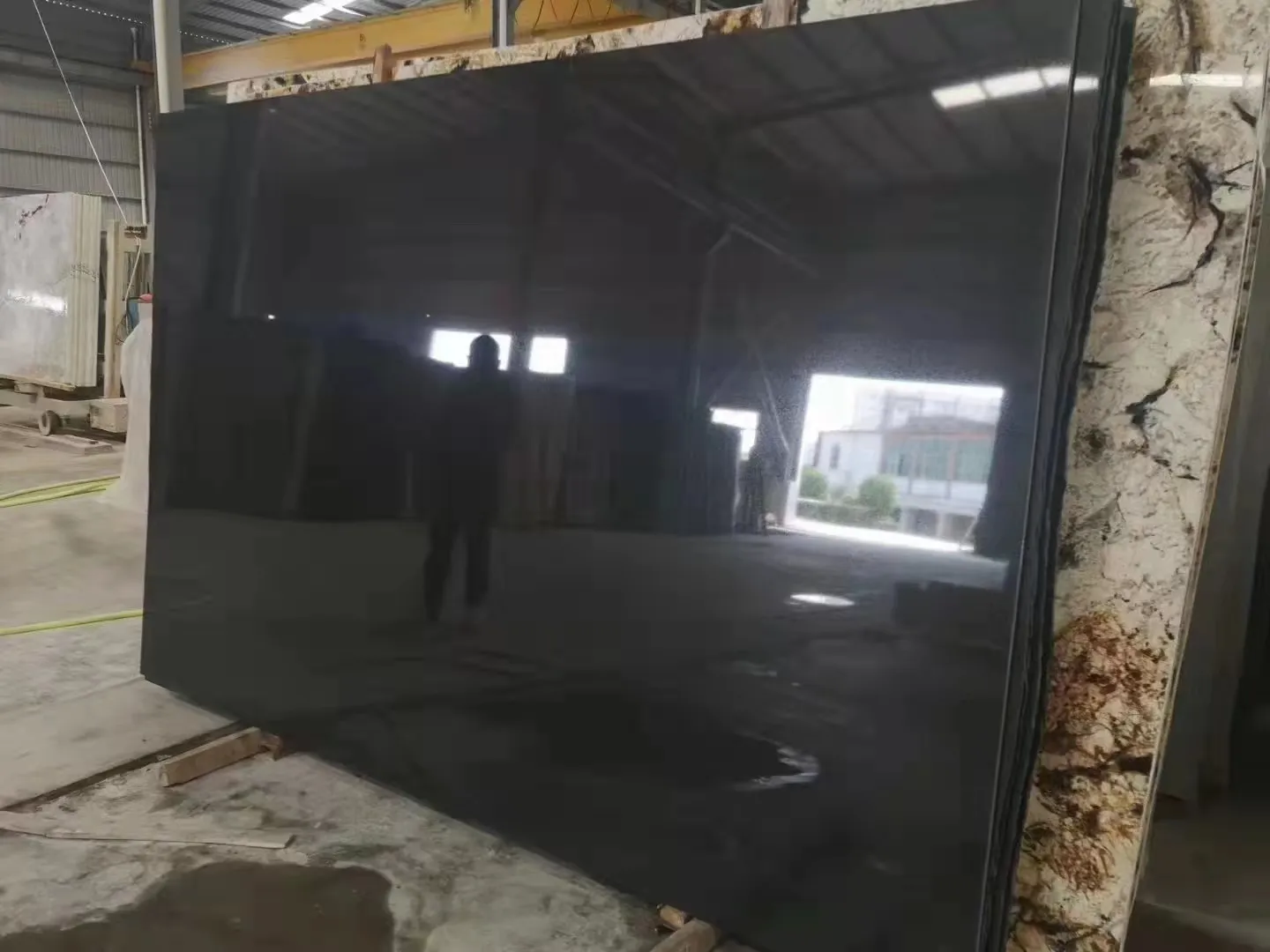 Dalle de granit noir Nero Zimbabwe