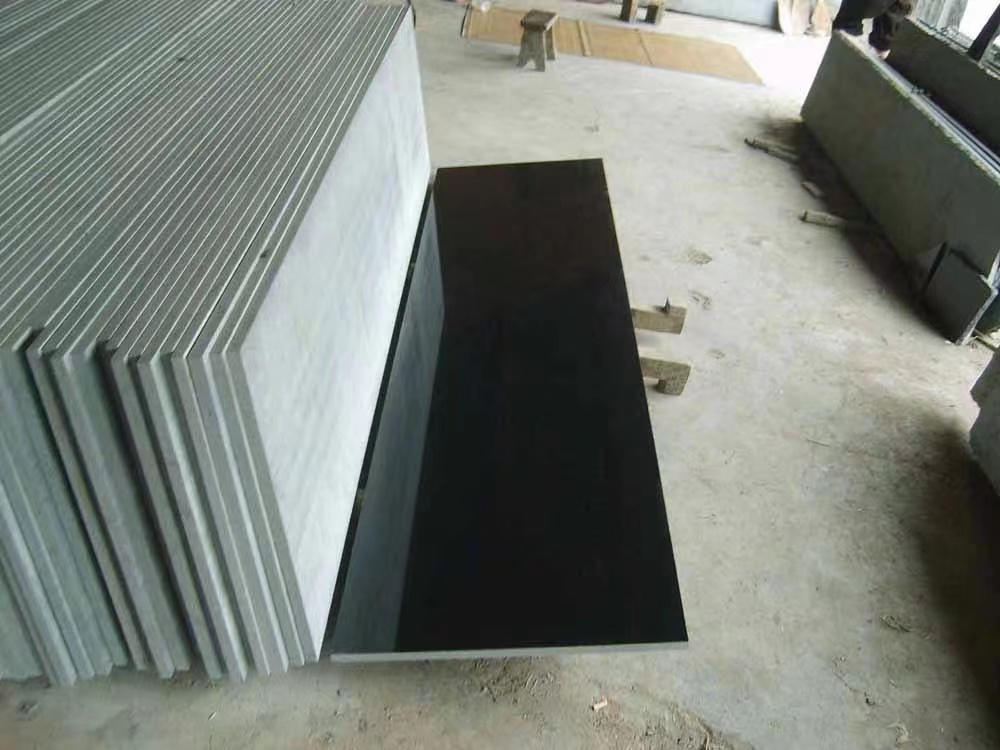 Zimbabwe Black Granite Slab