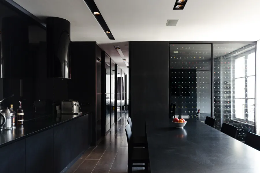 Dalle de granit noir Nero Zimbabwe