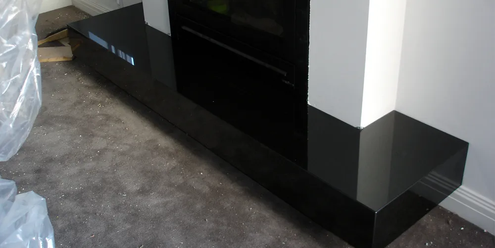 Dalle de granit noir Nero Zimbabwe