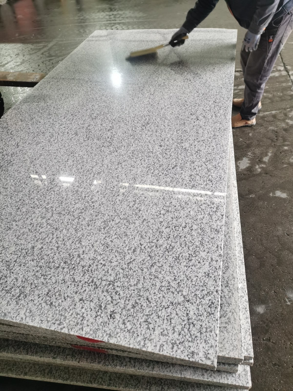 Jilin White Granite Slab