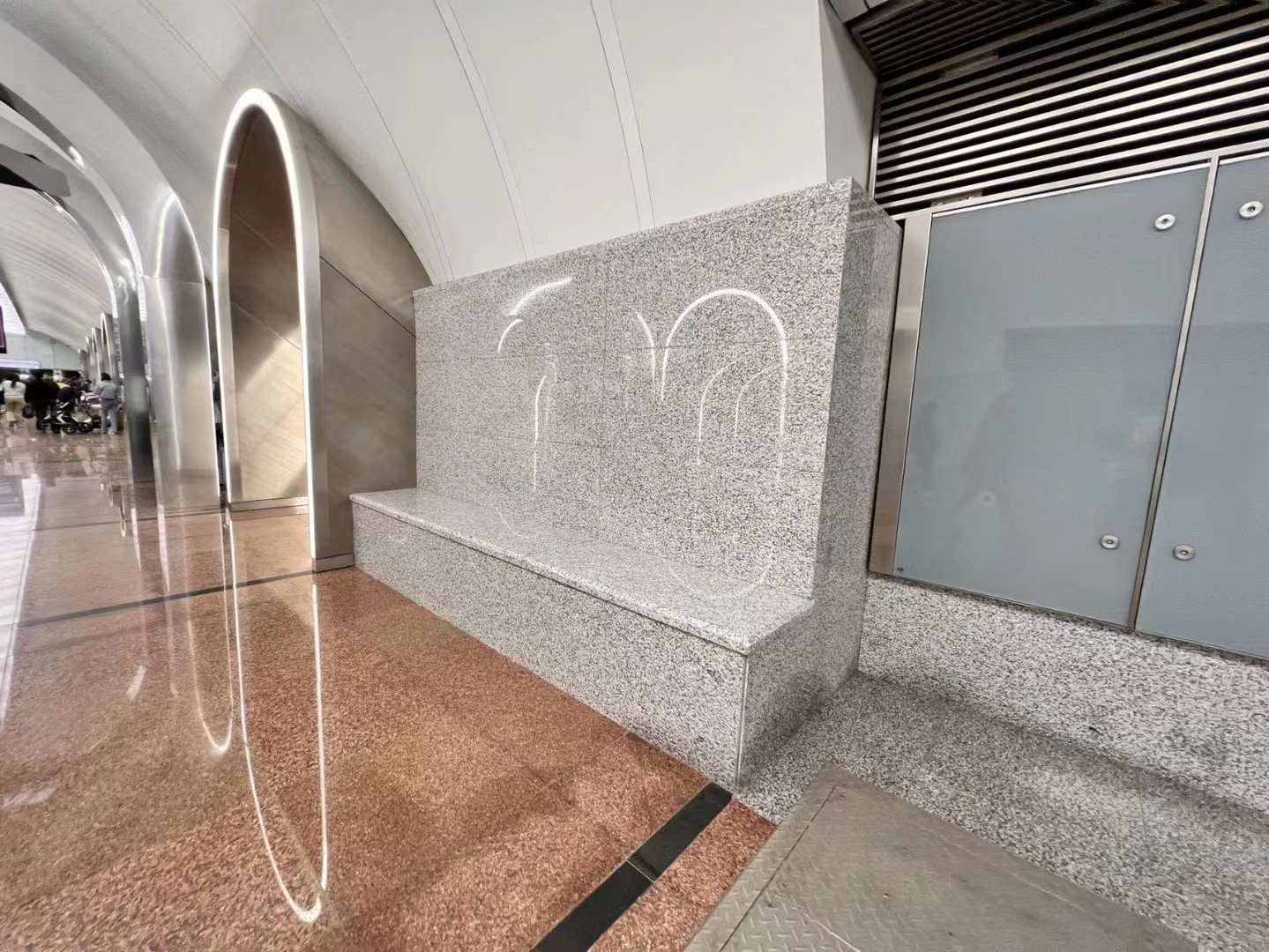 Jilin White Granite Slab