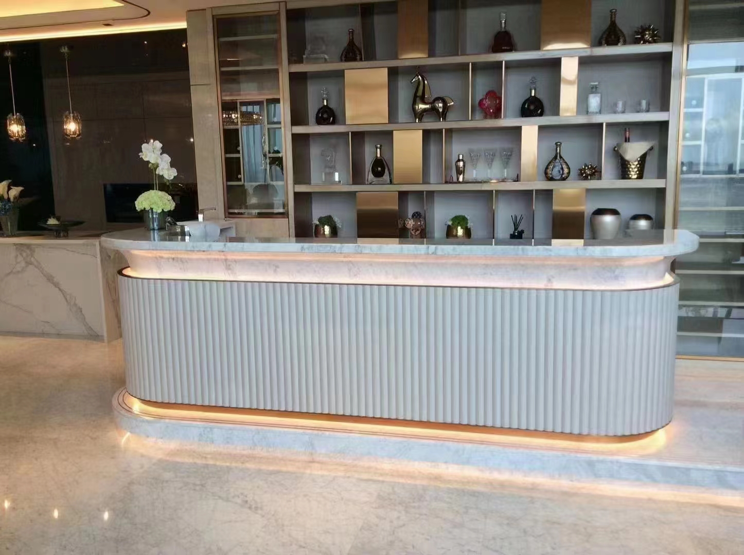 Bianco Carrara witte marmeren tegel