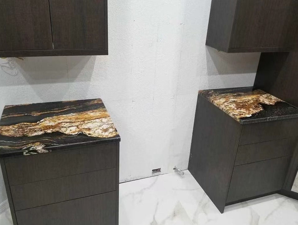 Brazil black cosmic granite