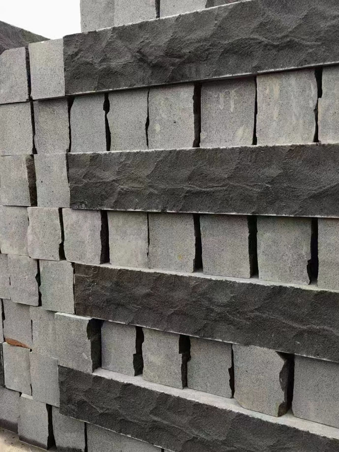 black basalt stone