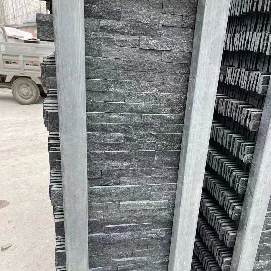 black marble rock