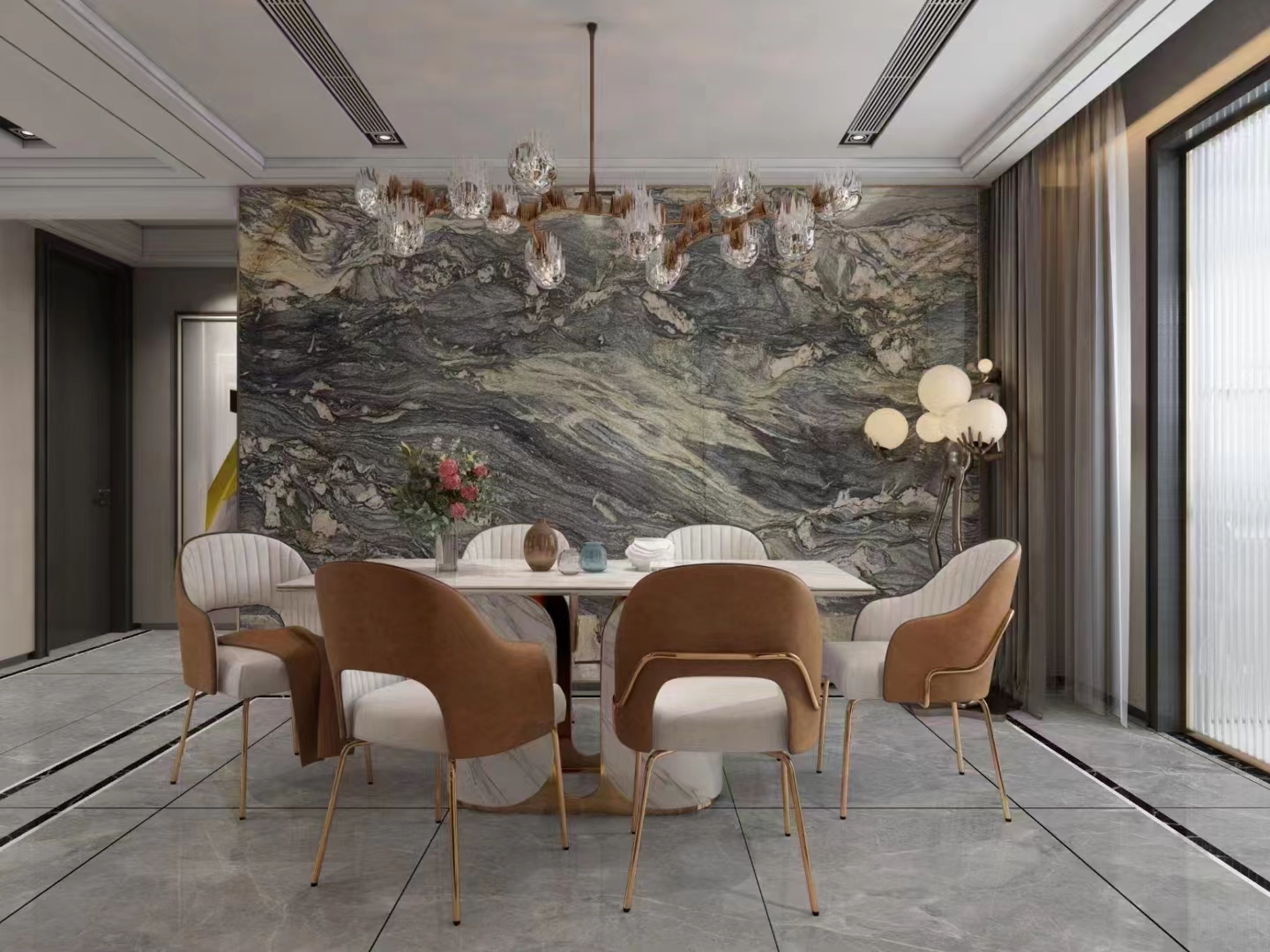 White Volakas Marble Slab And Tile