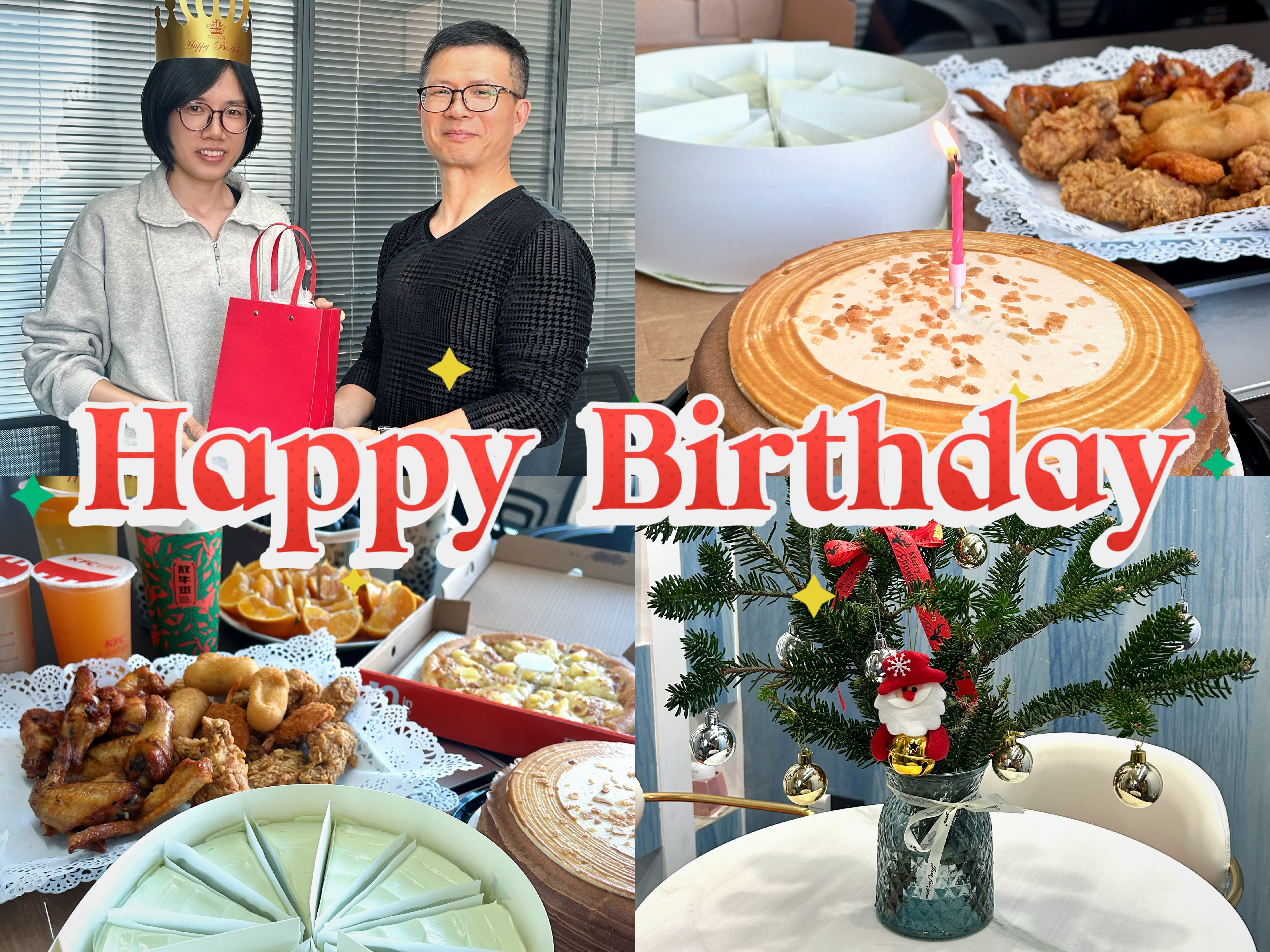 Celebrates December Birthday Bash with Fiona!