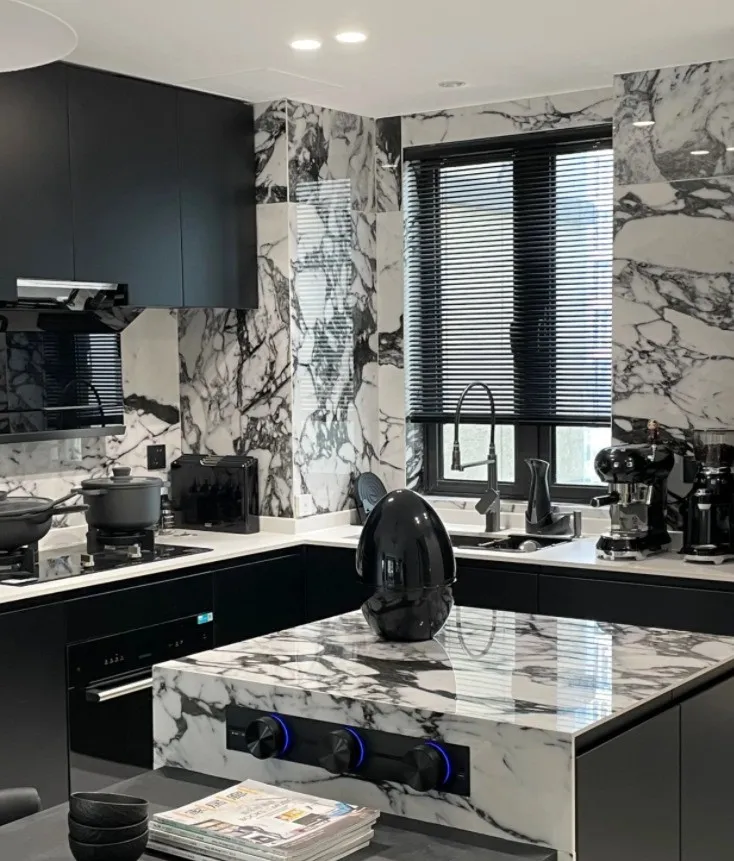 Calacatta White Marble Slab And Tile