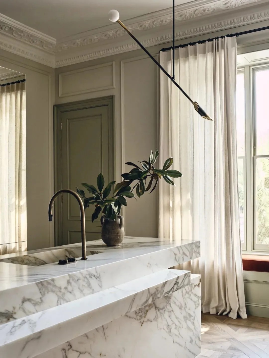 Tundra Grey Marble Slab And Tile
