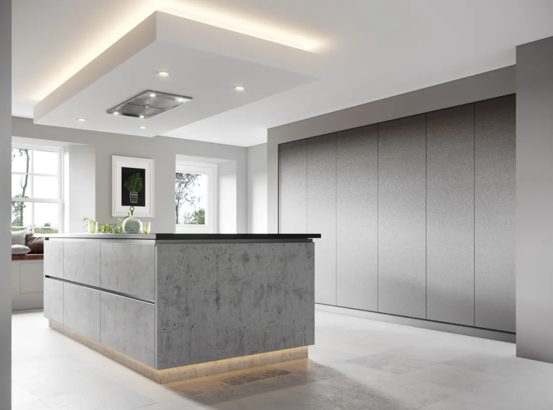 Panda White Shiny Polished Sintered Stone Slab