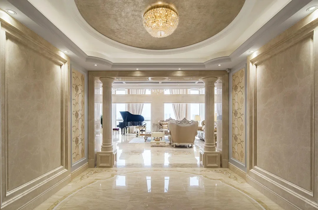 Laurent Brown Marble Slab And Tile