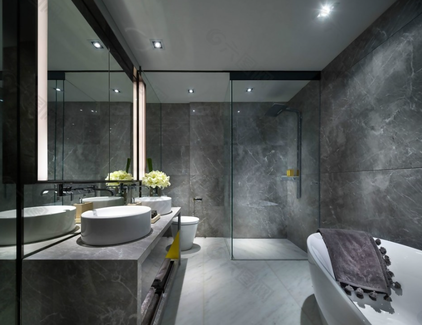 tundra grey marble