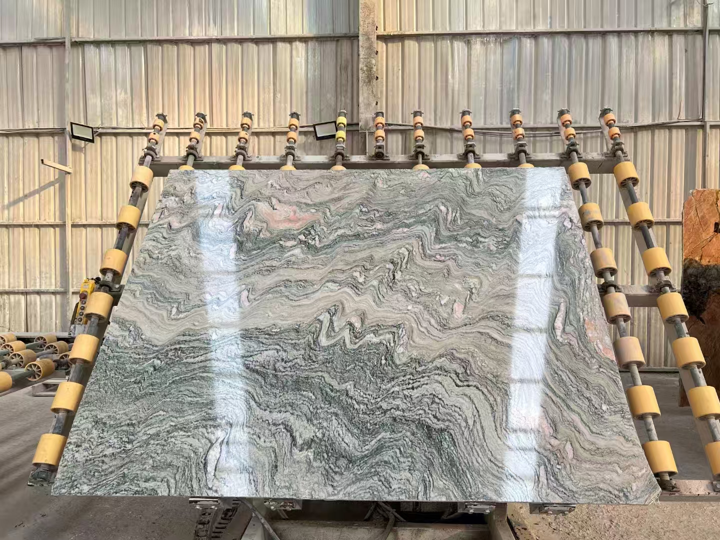 Cloudy Lake Grey marmeren platen en tegels