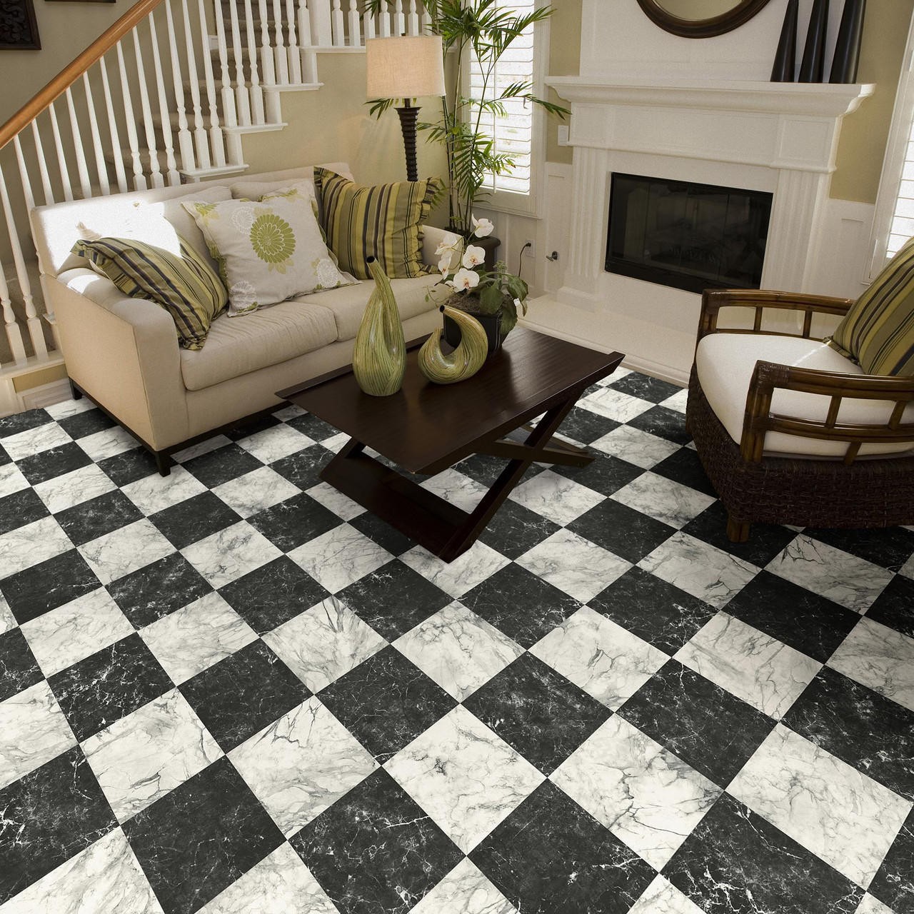 marble floor tiles