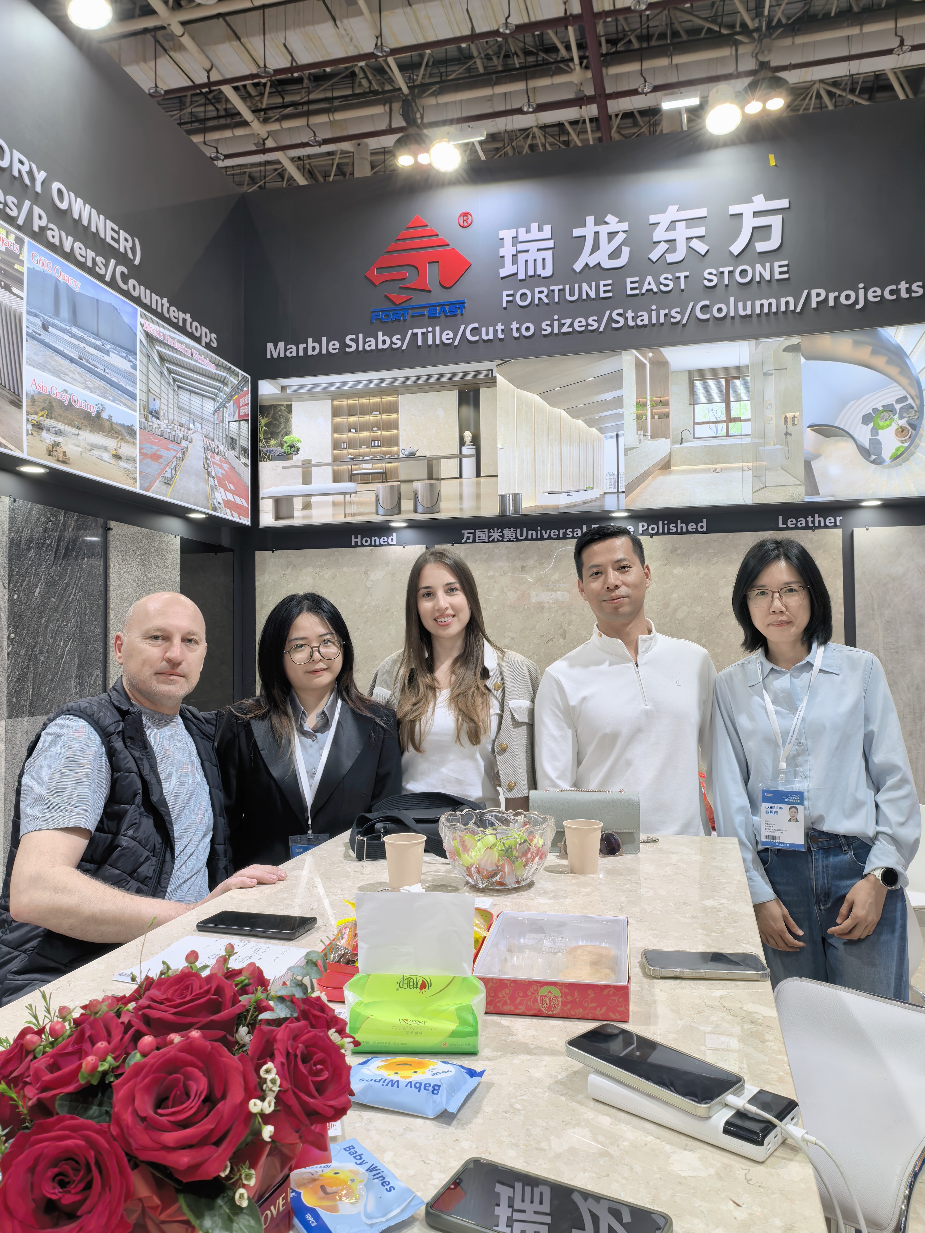 Fortune East Stone glänzt auf der Xiamen Stone Fair 2026