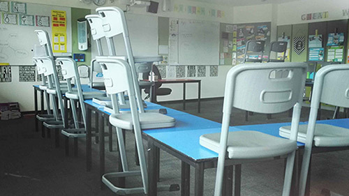 Skolmöbler i Australien