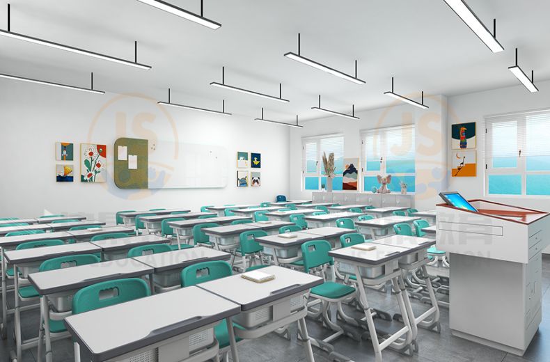 Kan elever anpassa sina skrivbord?