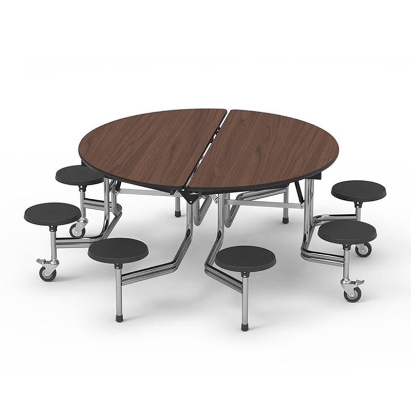 Round Dining Table Metal Patio Dining Desk