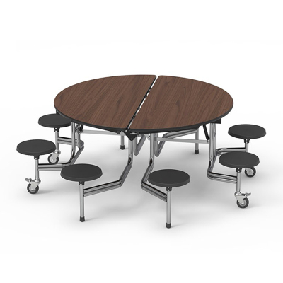 Rundt spisebord Metall Patio Spisebord