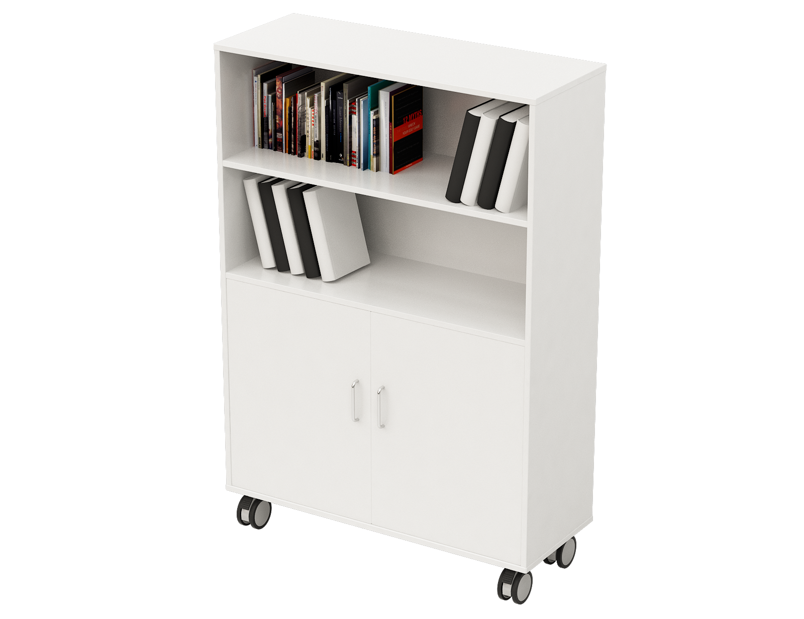 Wide Entryway Horizontal Bookcase