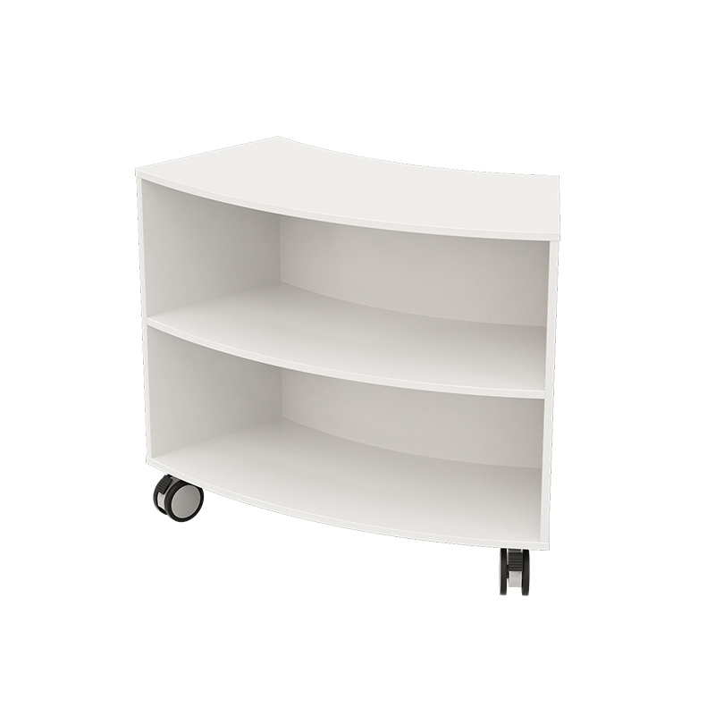 Leaning Book Shelf Locking Bookcase