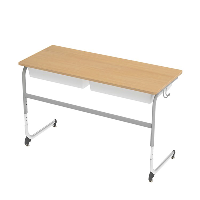 ergonomic Elementary Student Desks with shelves