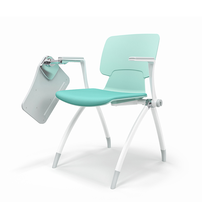 classroom training chair with tablet