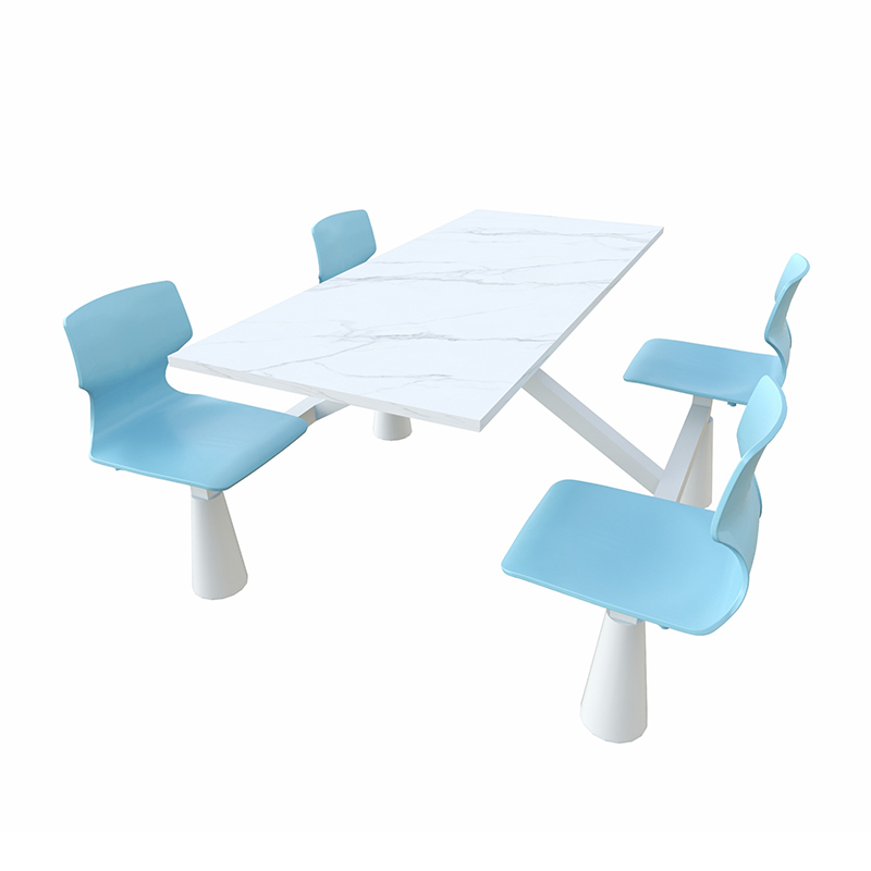 Rectangular dining table and chairs 4 seater