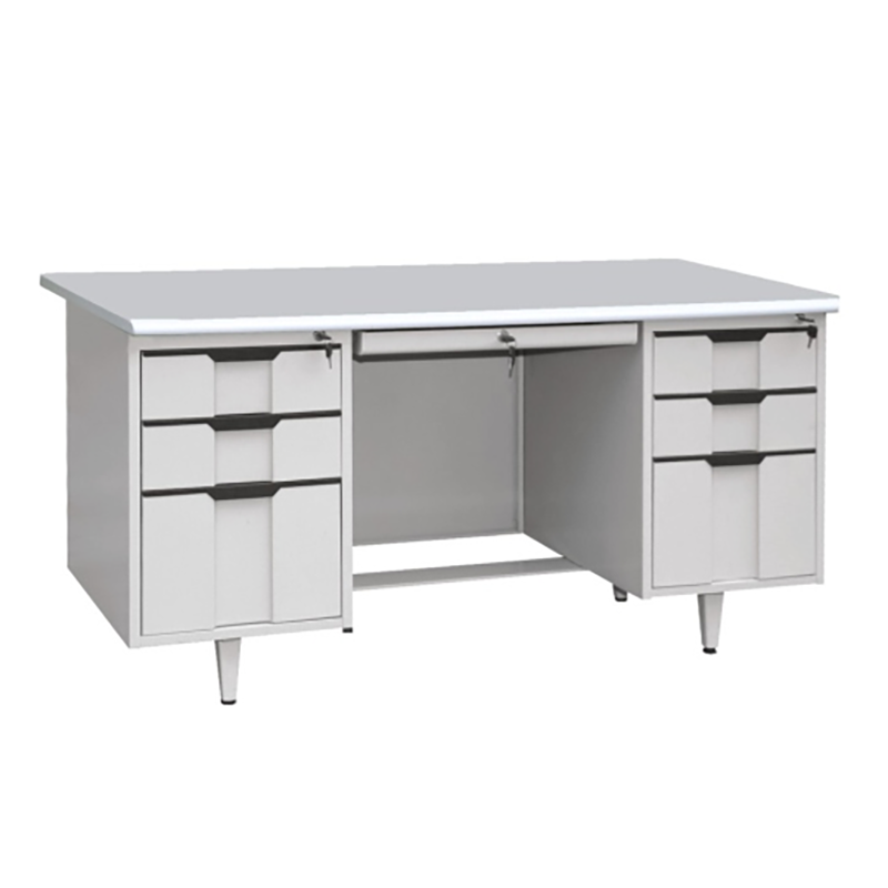 School furniture steel desks large drawers desks