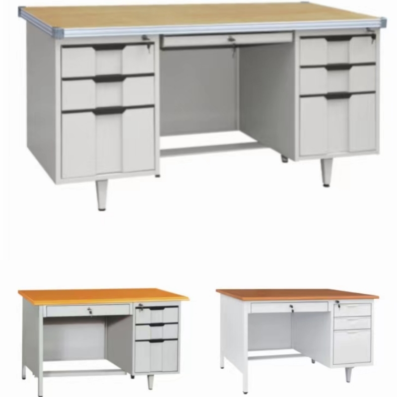 A large desktop desk