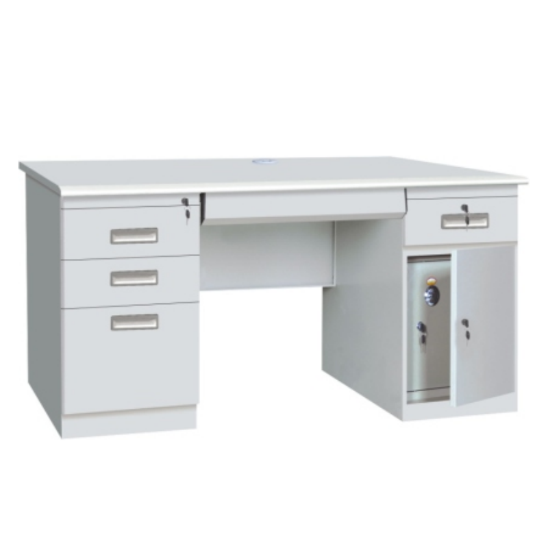 Bureau d'écriture blanc, mobilier de bureau simple et à la mode