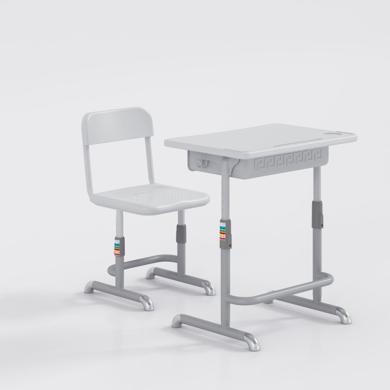 Classroom furniture adjustable desks and chairs for individual students