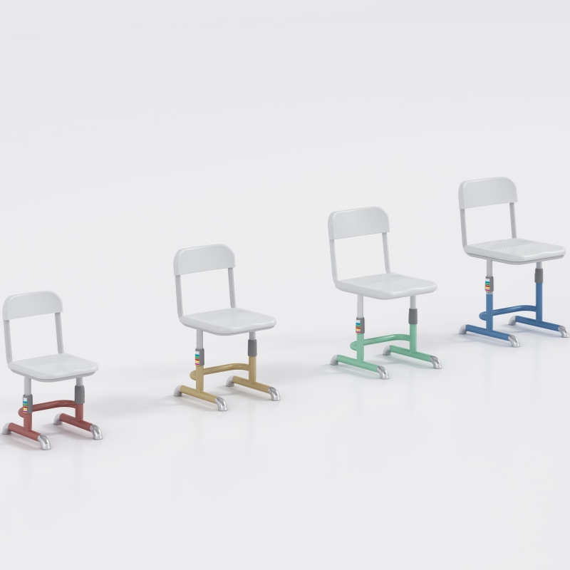 Modern school height adjustable school chairs school furniture