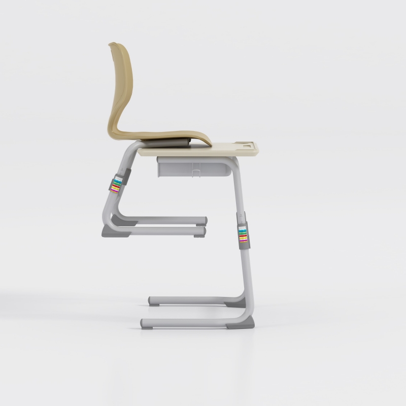 Modern school chairs with adjustable height class furniture chairs