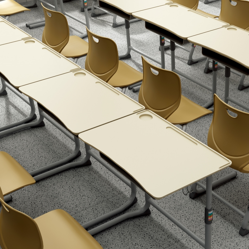 Modern school chairs with adjustable height class furniture chairs